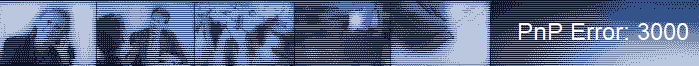 PnP Error: 3000